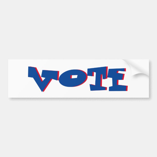 Vote Bumper Sticker (Front)