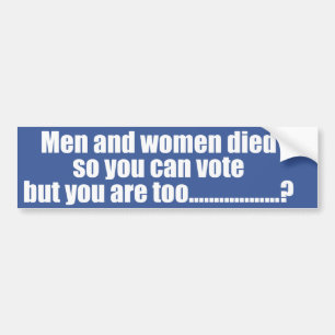 Vote Bumper Sticker