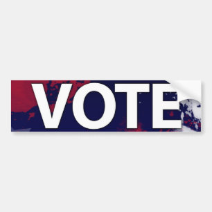 VOTE bumper sticker. Bumper Sticker