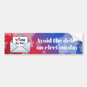 Vote By Mail Bumper Sticker