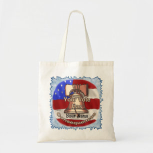 Vote Consequences Tote Bag