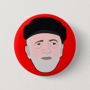 Vote Corbyn Badge Pin Button