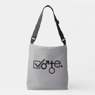 vote. crossbody bag