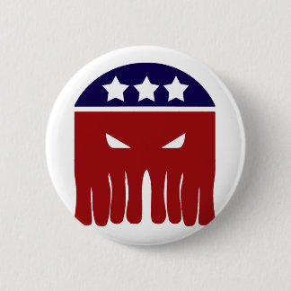 Vote Cthulhu 6 Cm Round Badge