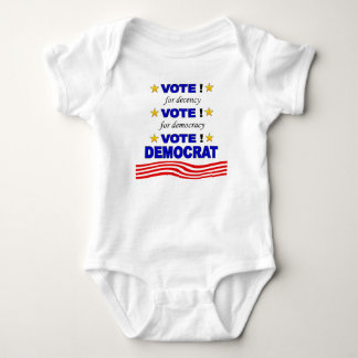 Vote Democrat Baby Bodysuit