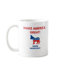 Vote Democrat Pro-Democracy Coffee Mug