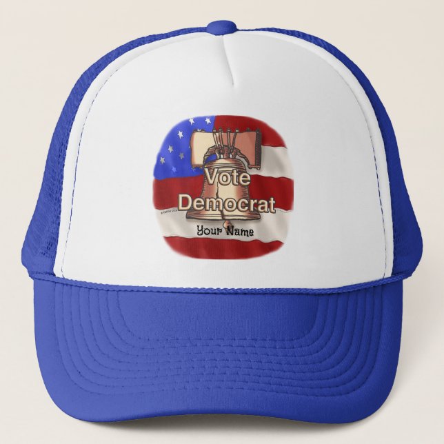 Vote Democrat Trucker Hat (Front)