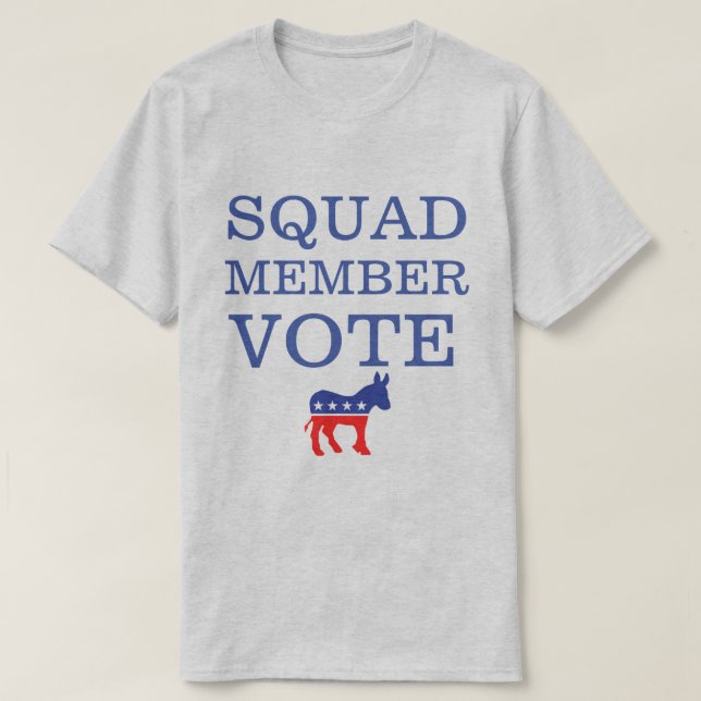 Vote Democratic T-Shirt (Design Front)