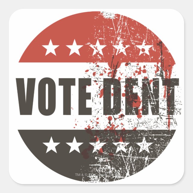 Vote Dent sticker (Front)