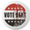Vote Dent sticker