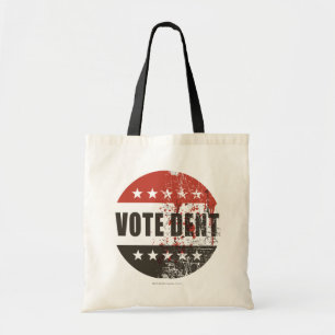 Vote Dent sticker Tote Bag