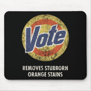 Vote Detergent Funny Vintage  Mouse Mat