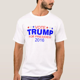 Vote Donald Trump For President 2016 T-shirt