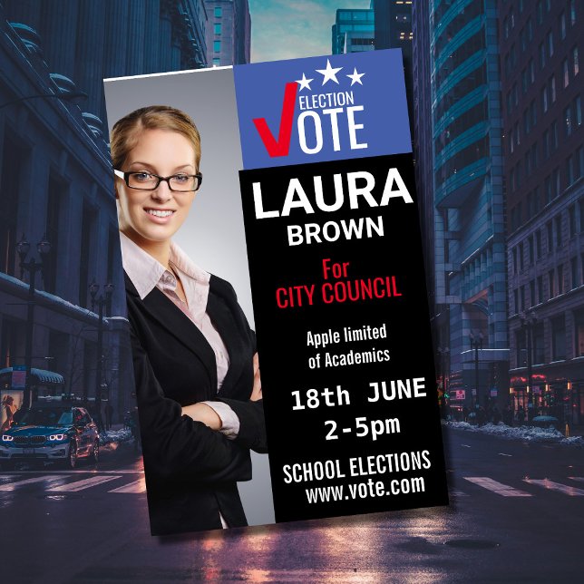 Vote election campaign template flyer (Creator Uploaded)