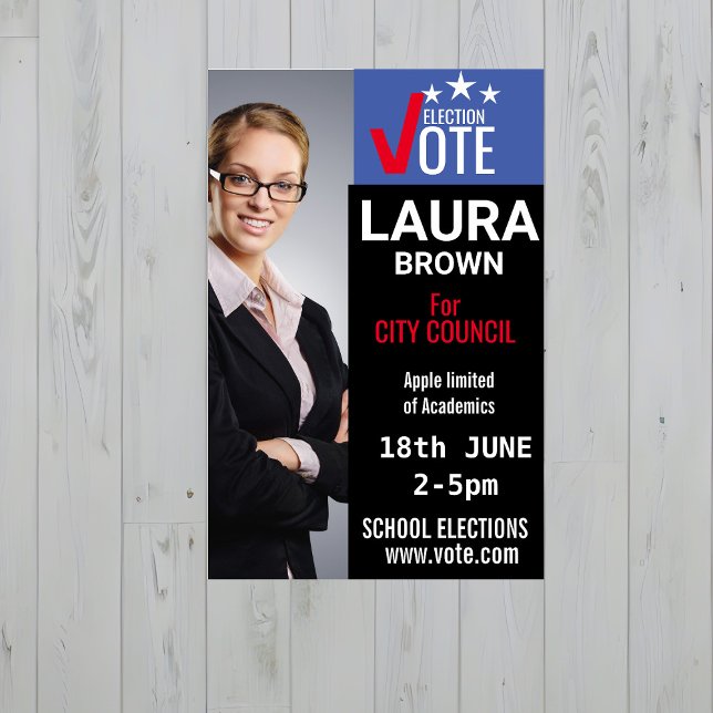 Vote election campaign template flyer (Creator Uploaded)
