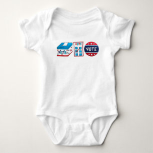 VOTE Election Day USA Voting Ballot Box Voting Baby Bodysuit