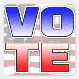 VOTE election political Stickers