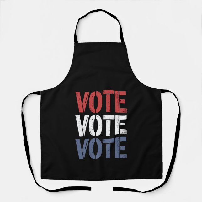 Vote Election Politics Voting Voter Registration  Apron (Front)