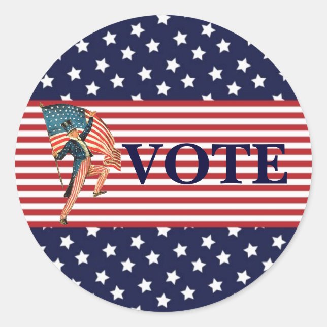 Vote Election Sticker (Front)
