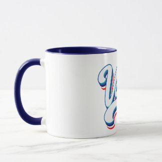 Vote Election Typography  Mug