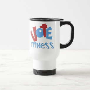 Vote Fitness Travel Mug