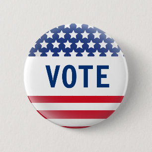 Vote Flag Pin