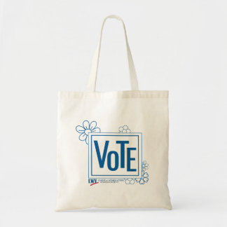 Vote Flower Tote Bag