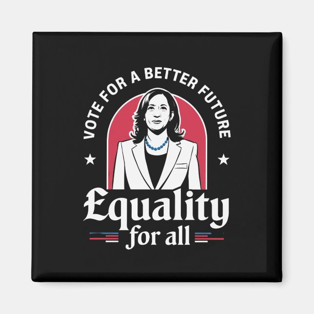 Vote For A Better Future USA President 2024 Magnet (Front)