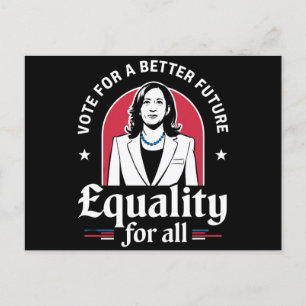 Vote For A Better Future USA President 2024 Postcard