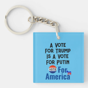 Vote For America Keychain