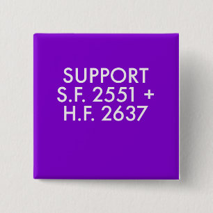 Vote for Art! 15 Cm Square Badge