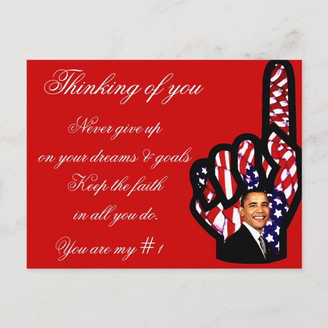 Vote for Barack Obama 2012,Re-Elect Obama_ Postcard (Front)