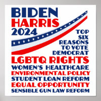 Vote for Biden Harris 2024 Election Platform