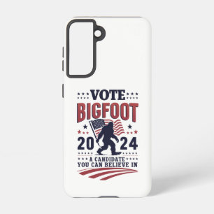 Vote For Bigfoot 2024 Sasquatch Presidential  Samsung Galaxy Case