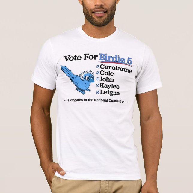 Vote for Birdie 5 T-Shirt (Front)