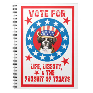 Vote for Boxer Notebook