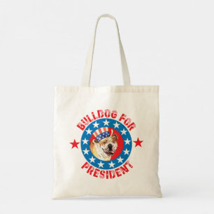 Vote for Bulldog Tote Bag