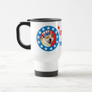 Vote for Bulldog Travel Mug