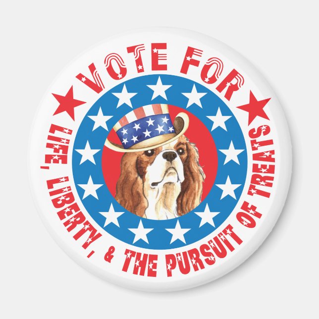 Vote for Cavalier Magnet (Front)