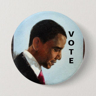 VOTE FOR CHANGE 7.5 CM ROUND BADGE