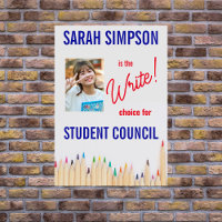 Vote for Class President: Student Council write