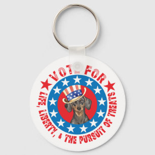 Vote for Dachshund Key Ring