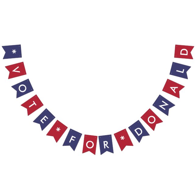 Vote for Donald Trump Republican American Flag (All)