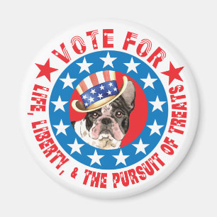 Vote for Frenchie Magnet
