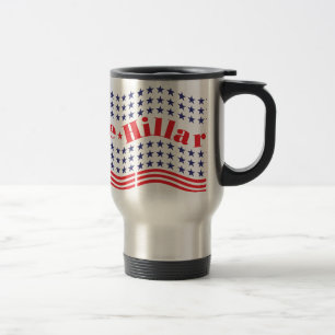 vote for hillary travel mug