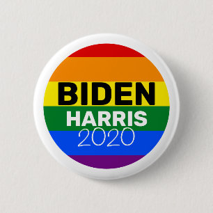 Vote for Joe Biden & Kamala Harris 2020 6 Cm Round Badge