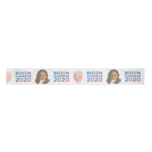 Vote For Joe Biden &Kamala Harris 2020 Ribbon Satin Ribbon