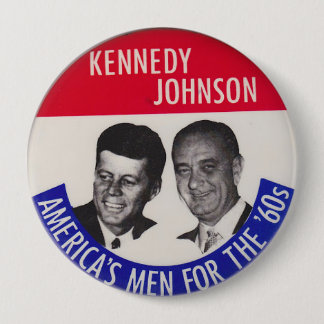 Vote for Kennedy Election Button