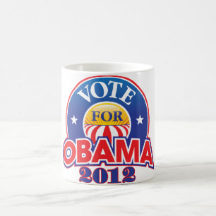 Vote for Obama 2012 Coffee Mug