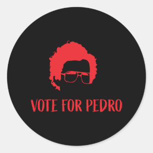Vote For Pedro - Napoleon Dynamite Classic Round Sticker